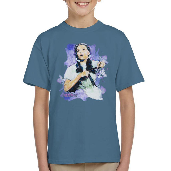 Sidney Maurer Original Portrait Of Judy Garland Wizard Of Oz Kid's T-Shirt