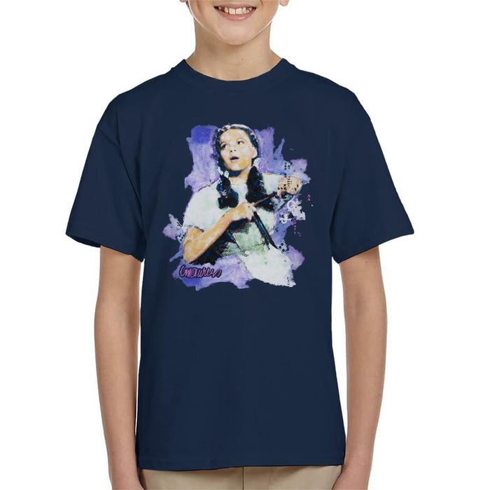 Sidney Maurer Original Portrait Of Judy Garland Wizard Of Oz Kid's T-Shirt