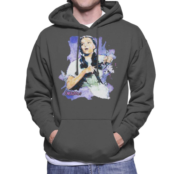 Sidney Maurer Original Portrait Of Judy Garland Wizard Of Oz Men's Hooded Sweatshirt