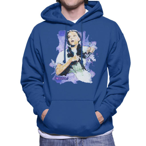 Sidney Maurer Original Portrait Of Judy Garland Wizard Of Oz Men's Hooded Sweatshirt
