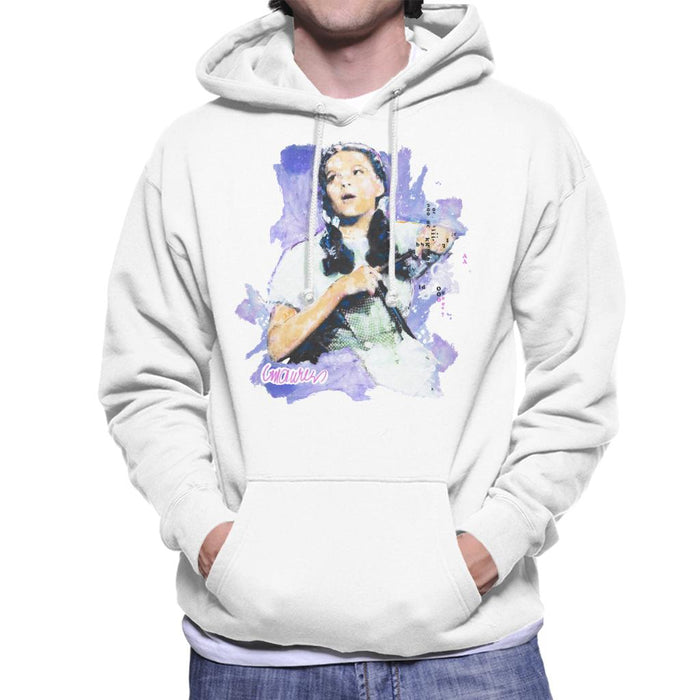 Sidney Maurer Original Portrait Of Judy Garland Wizard Of Oz Men's Hooded Sweatshirt