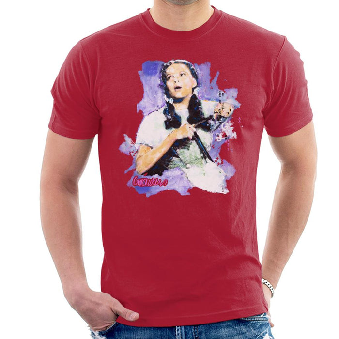 Sidney Maurer Original Portrait Of Judy Garland Wizard Of Oz Men's T-Shirt