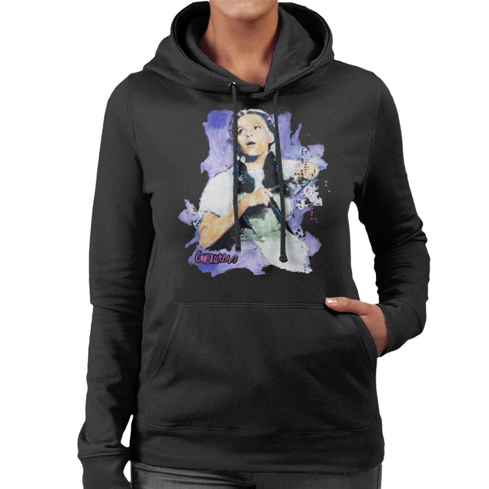 Sidney Maurer Original Portrait Of Judy Garland Wizard Of Oz Women's Hooded Sweatshirt