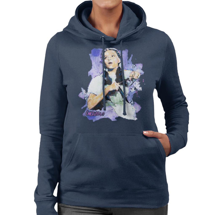 Sidney Maurer Original Portrait Of Judy Garland Wizard Of Oz Women's Hooded Sweatshirt