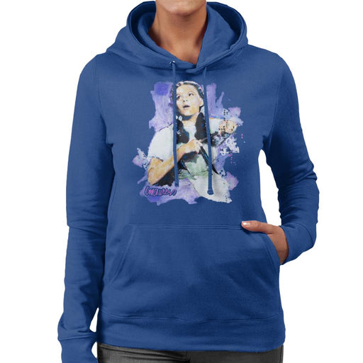 Sidney Maurer Original Portrait Of Judy Garland Wizard Of Oz Women's Hooded Sweatshirt