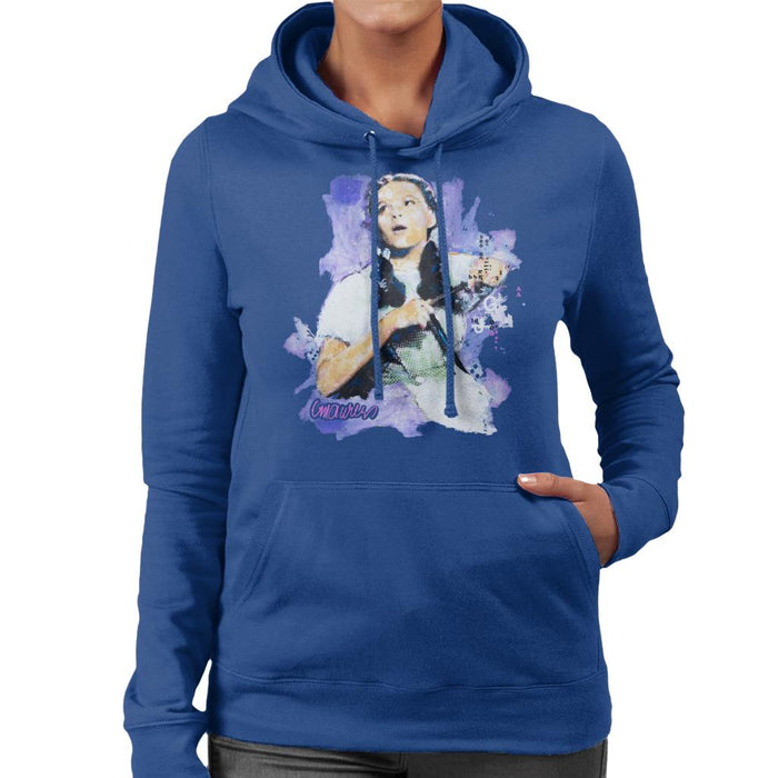 Sidney Maurer Original Portrait Of Judy Garland Wizard Of Oz Women's Hooded Sweatshirt