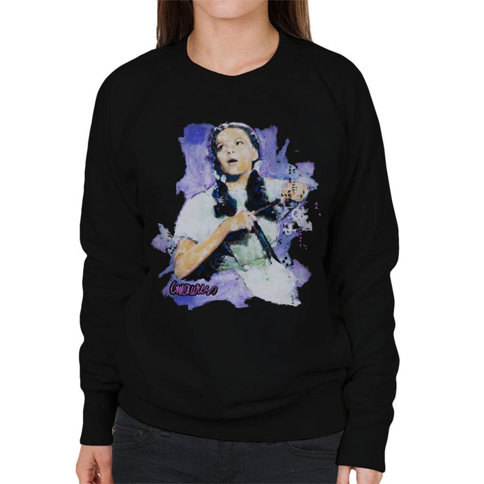 Sidney Maurer Original Portrait Of Judy Garland Wizard Of Oz Women's Sweatshirt