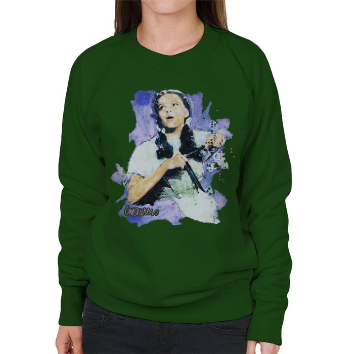 Sidney Maurer Original Portrait Of Judy Garland Wizard Of Oz Women's Sweatshirt