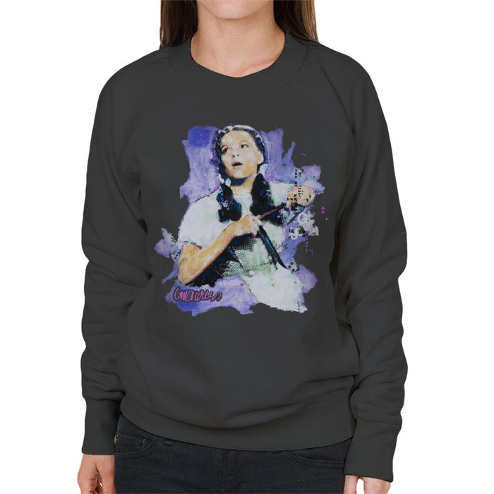 Sidney Maurer Original Portrait Of Judy Garland Wizard Of Oz Women's Sweatshirt