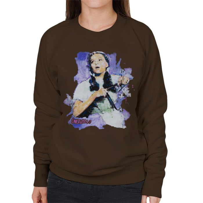 Sidney Maurer Original Portrait Of Judy Garland Wizard Of Oz Women's Sweatshirt