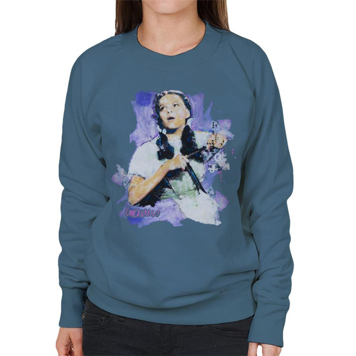 Sidney Maurer Original Portrait Of Judy Garland Wizard Of Oz Women's Sweatshirt