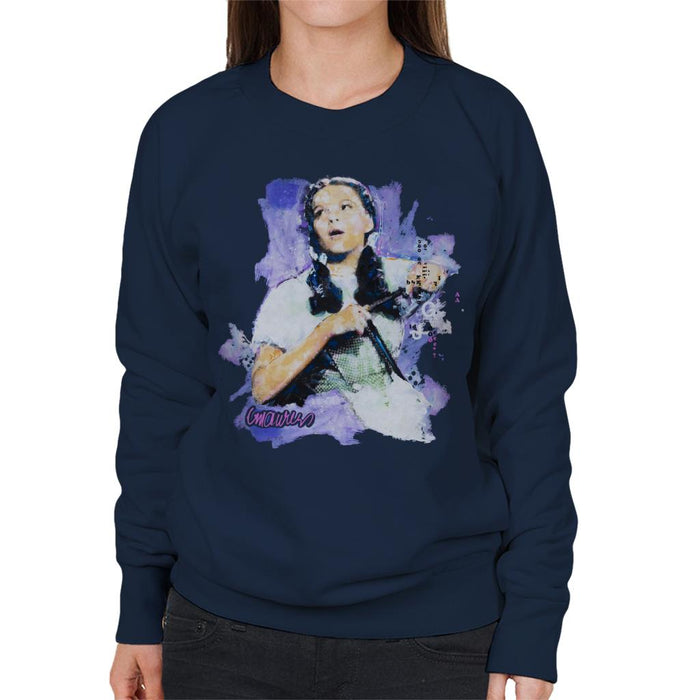 Sidney Maurer Original Portrait Of Judy Garland Wizard Of Oz Women's Sweatshirt