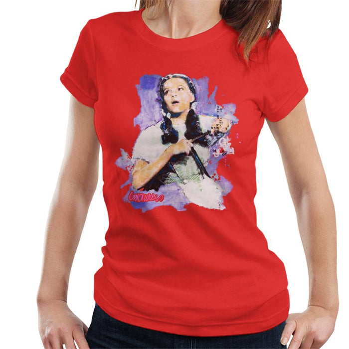 Sidney Maurer Original Portrait Of Judy Garland Wizard Of Oz Women's T-Shirt