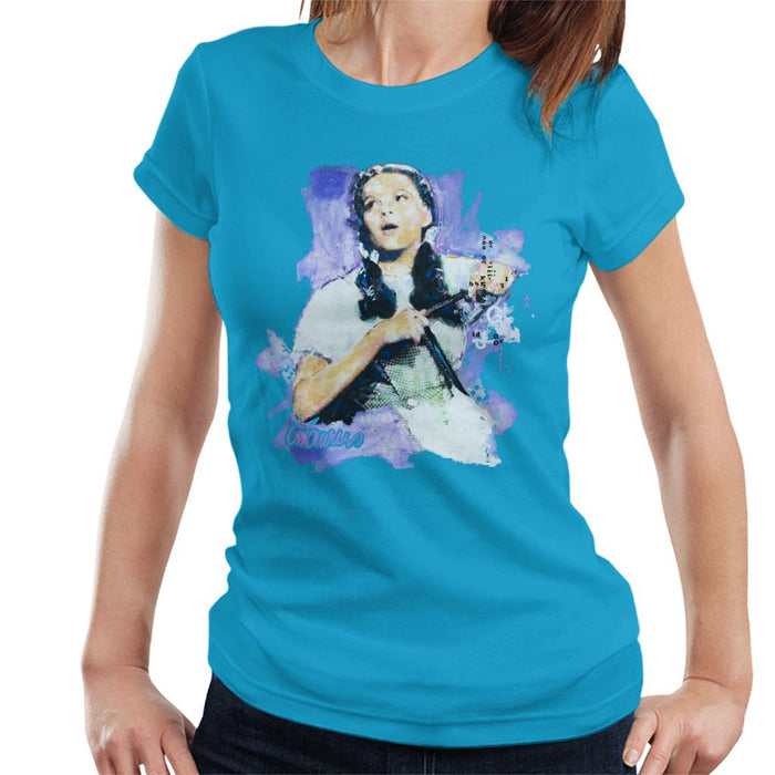 Sidney Maurer Original Portrait Of Judy Garland Wizard Of Oz Women's T-Shirt