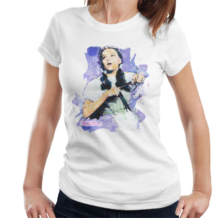 Sidney Maurer Original Portrait Of Judy Garland Wizard Of Oz Women's T-Shirt