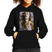 Sidney Maurer Original Portrait Of Kate Moss Pastel Kid's Hooded Sweatshirt