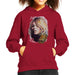 Sidney Maurer Original Portrait Of Kate Moss Army Jacket Kid's Hooded Sweatshirt