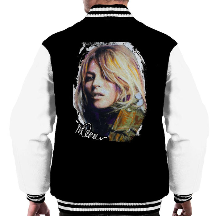 Sidney Maurer Original Portrait Of Kate Moss Army Jacket Men's Varsity Jacket