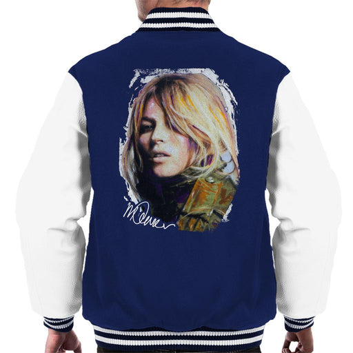 Sidney Maurer Original Portrait Of Kate Moss Army Jacket Men's Varsity Jacket