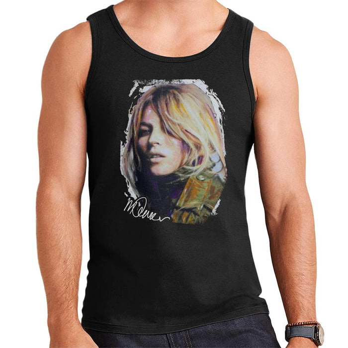 Sidney Maurer Original Portrait Of Kate Moss Army Jacket Men's Vest