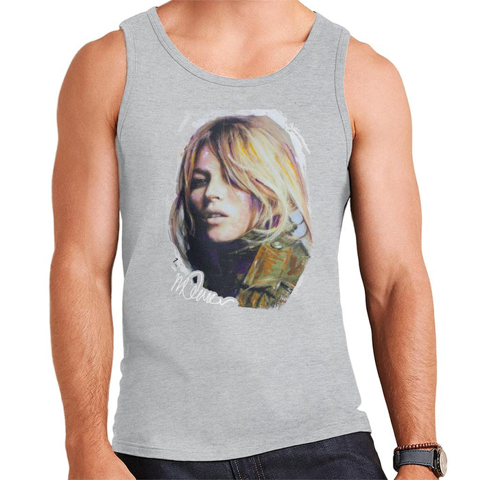 Sidney Maurer Original Portrait Of Kate Moss Army Jacket Men's Vest