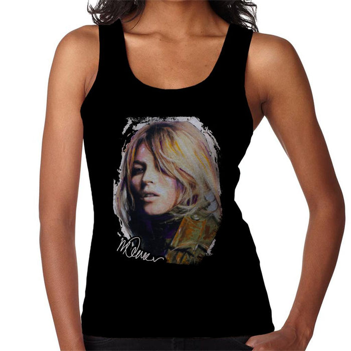 Sidney Maurer Original Portrait Of Kate Moss Army Jacket Women's Vest