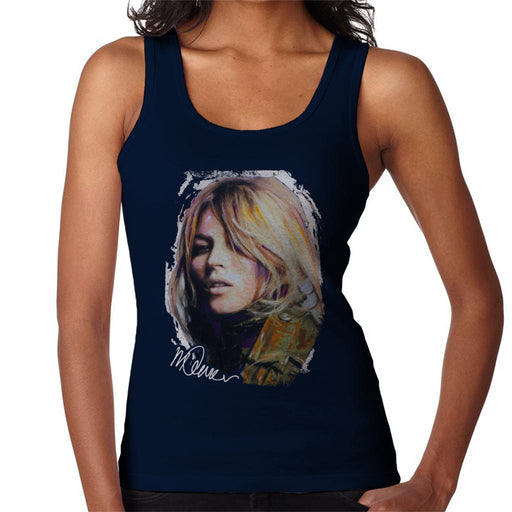 Sidney Maurer Original Portrait Of Kate Moss Army Jacket Women's Vest