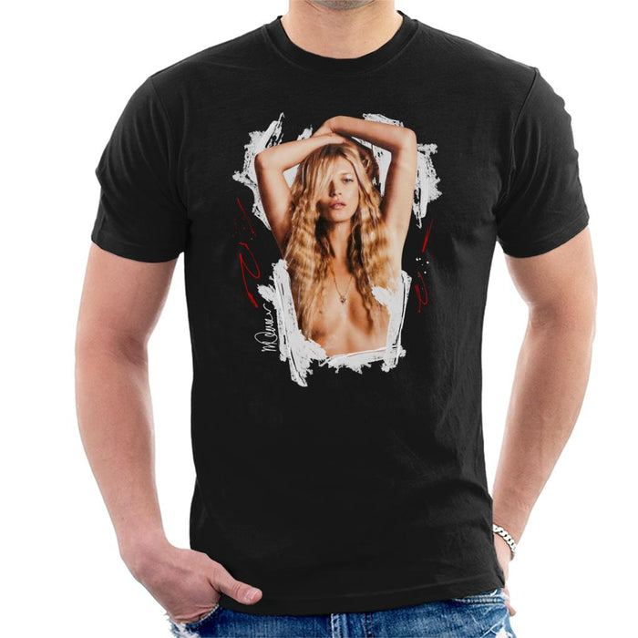 Sidney Maurer Original Portrait Of Kate Moss Topless Shoot Men's T-Shirt