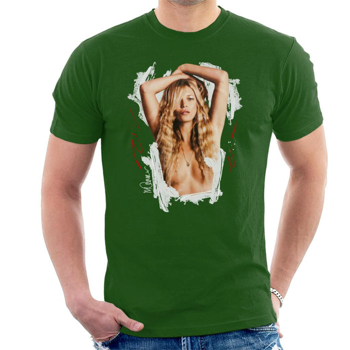 Sidney Maurer Original Portrait Of Kate Moss Topless Shoot Men's T-Shirt