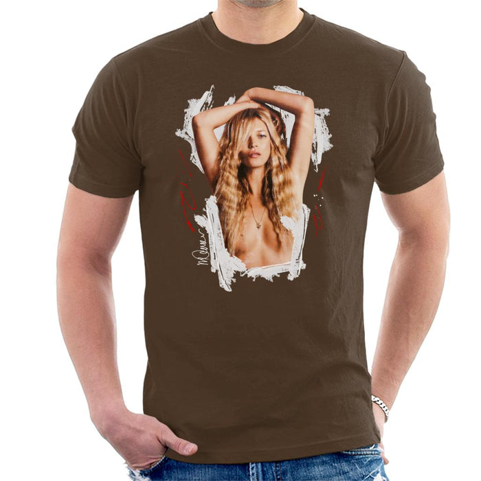 Sidney Maurer Original Portrait Of Kate Moss Topless Shoot Men's T-Shirt