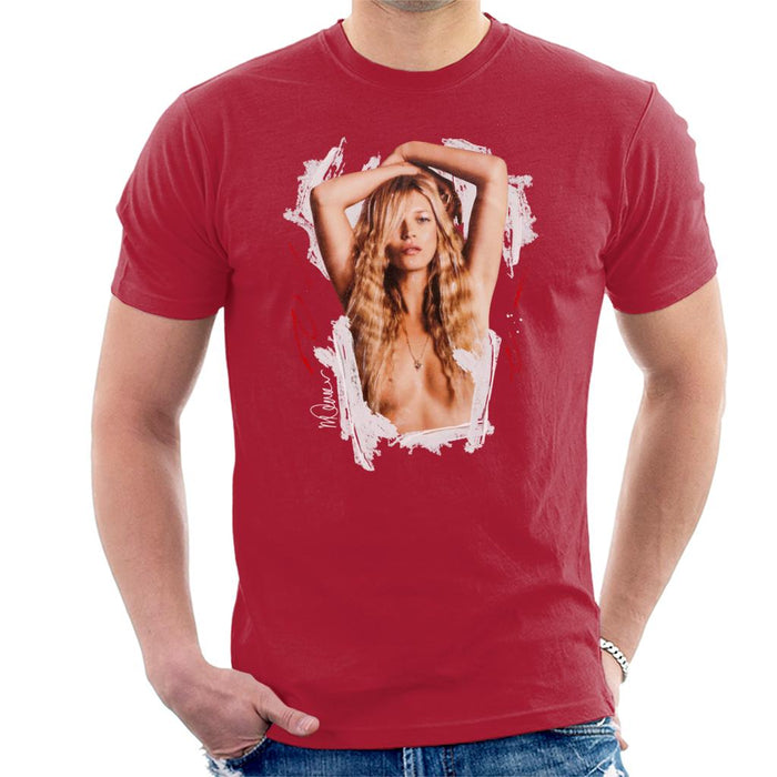 Sidney Maurer Original Portrait Of Kate Moss Topless Shoot Men's T-Shirt