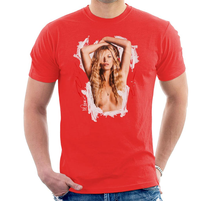 Sidney Maurer Original Portrait Of Kate Moss Topless Shoot Men's T-Shirt