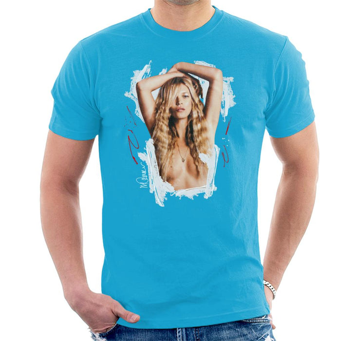 Sidney Maurer Original Portrait Of Kate Moss Topless Shoot Men's T-Shirt