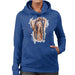 Sidney Maurer Original Portrait Of Kate Moss Topless Shoot Women's Hooded Sweatshirt