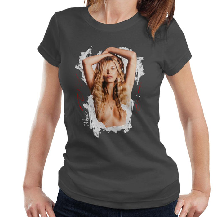 Sidney Maurer Original Portrait Of Kate Moss Topless Shoot Women's T-Shirt