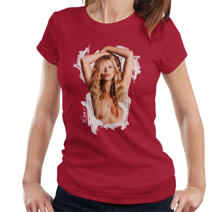 Sidney Maurer Original Portrait Of Kate Moss Topless Shoot Women's T-Shirt