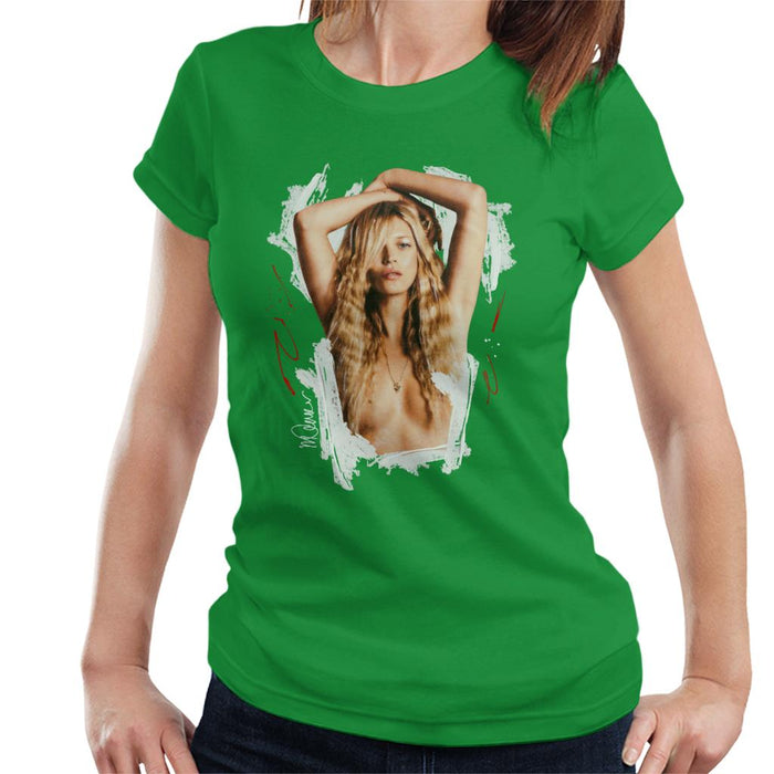 Sidney Maurer Original Portrait Of Kate Moss Topless Shoot Women's T-Shirt