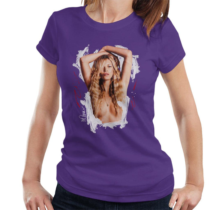 Sidney Maurer Original Portrait Of Kate Moss Topless Shoot Women's T-Shirt