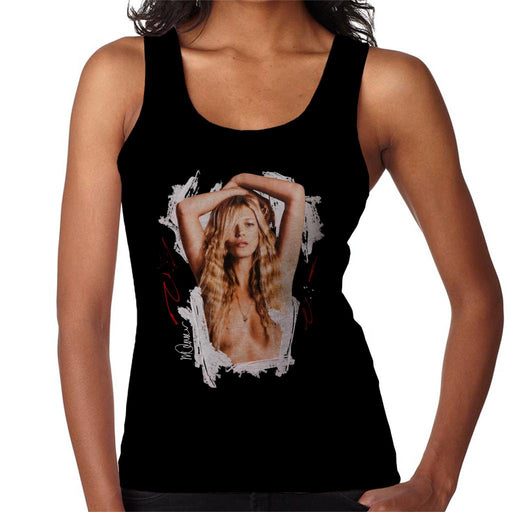 Sidney Maurer Original Portrait Of Kate Moss Topless Shoot Women's Vest