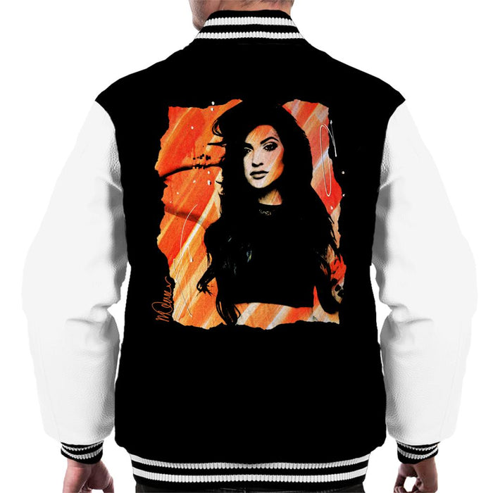 Sidney Maurer Original Portrait Of Kendall Jenner Men's Varsity Jacket