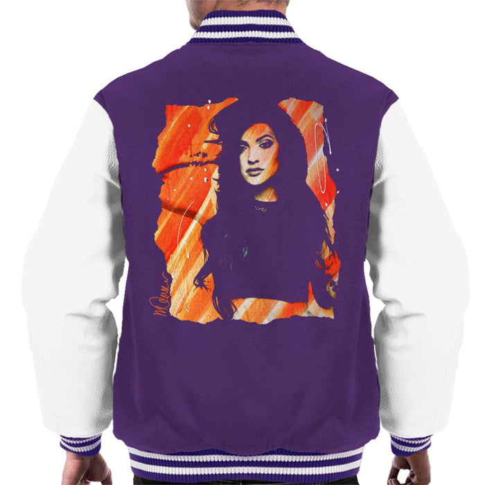 Sidney Maurer Original Portrait Of Kendall Jenner Men's Varsity Jacket