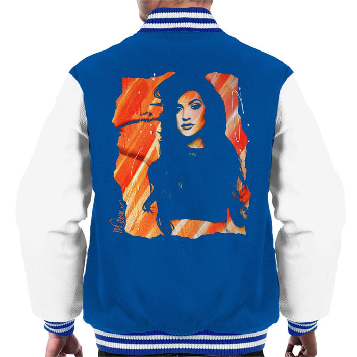 Sidney Maurer Original Portrait Of Kendall Jenner Men's Varsity Jacket
