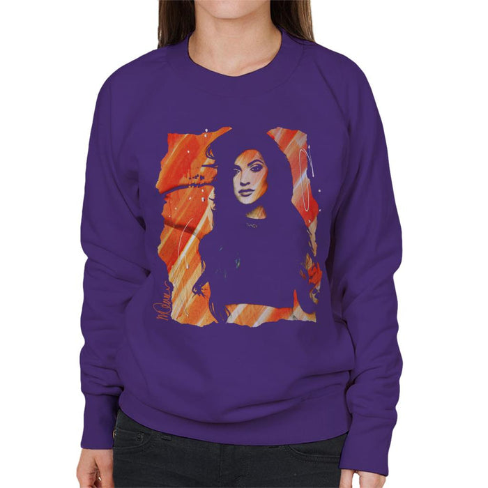 Sidney Maurer Original Portrait Of Kendall Jenner Women's Sweatshirt