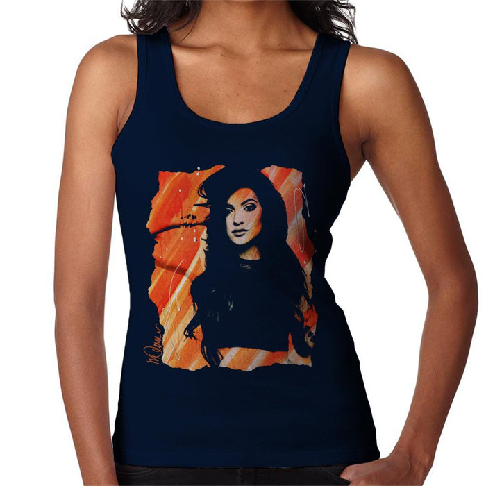 Sidney Maurer Original Portrait Of Kendall Jenner Women's Vest