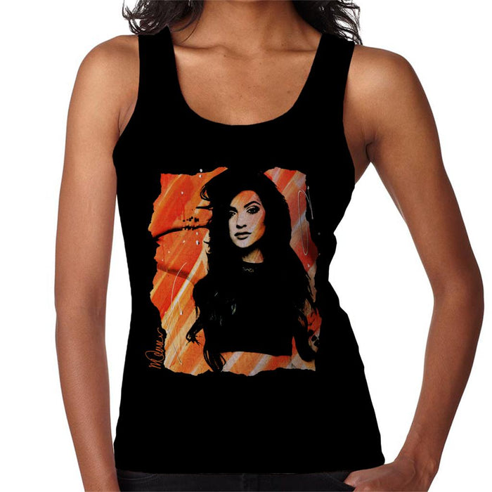 Sidney Maurer Original Portrait Of Kendall Jenner Women's Vest