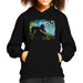 Sidney Maurer Original Portrait Of King Kong Vs Planes Kid's Hooded Sweatshirt