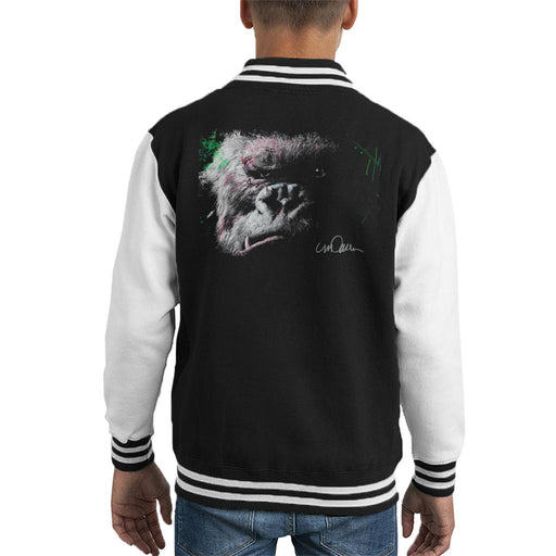 Sidney Maurer Original Portrait Of King Kong Glare Kid's Varsity Jacket