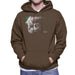 Sidney Maurer Original Portrait Of King Kong Glare Men's Hooded Sweatshirt