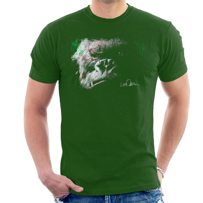 Sidney Maurer Original Portrait Of King Kong Glare Men's T-Shirt