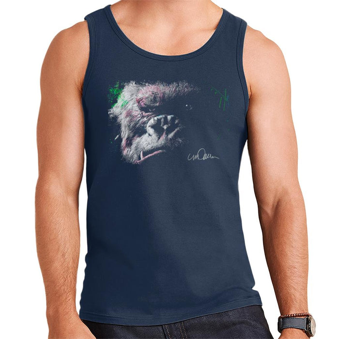 Sidney Maurer Original Portrait Of King Kong Glare Men's Vest